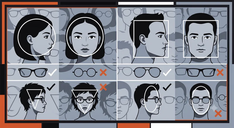 The Master Guide to Choosing Glasses for Your Face Shape